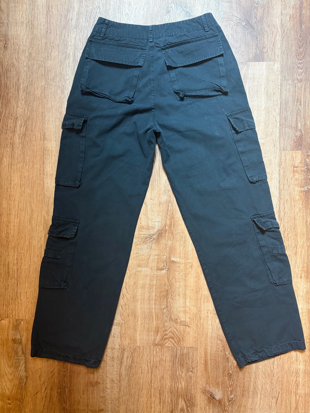 Women’s Black Cargo Pants - Durable Utility Trousers